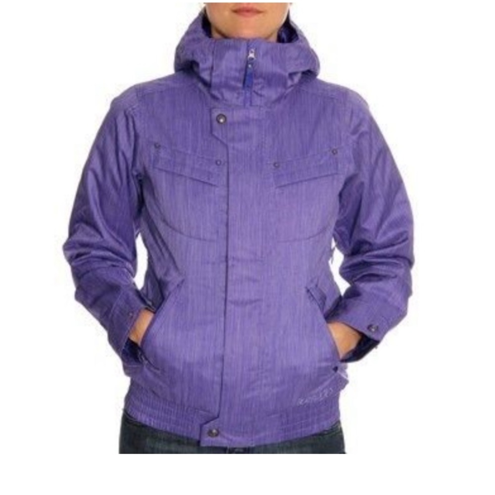 BURTON purple snowboard jacket - Picture 1 of 10